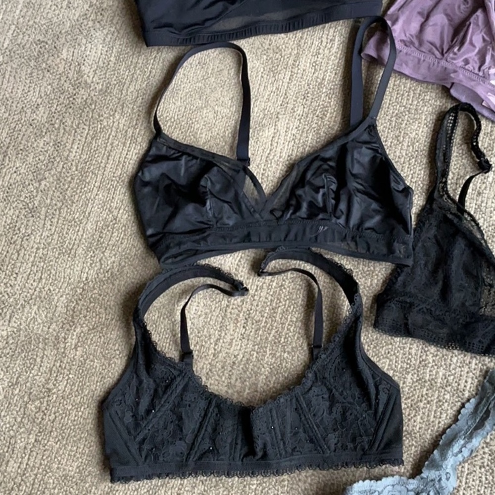 Victoria’s Secret, Free People & More -Bra & Bralettes -Blk,Gray, Light Purple - Picture 5 of 16